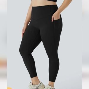 HALARA Black High-Rise 7/8 Leggings